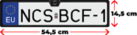 Kamera Cofania w Ramce Tablicy Rejestracyjnej NCS BCF-1 - obrazek 7